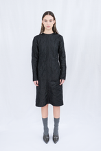 AW25 // BLACK TAFFETA DRESS