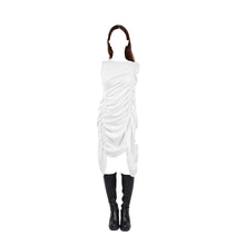 FFW white gathered dress